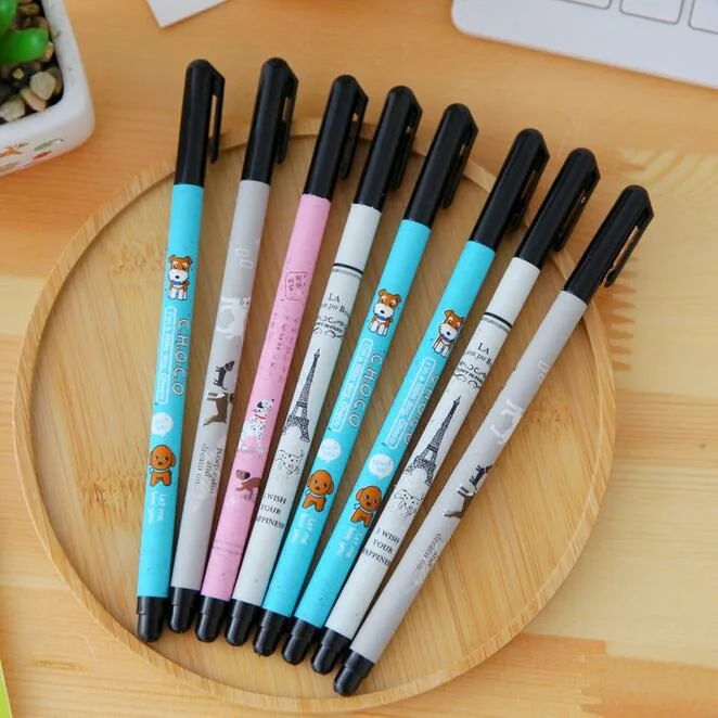 Kawaii Dog series Gel pen 0.35mm Black ink Signature pen funny gift office school Stationery supplies
Kawaii Dog series Gel pen 0.35mm Black ink Signature pen funny gift office school Stationery supplies