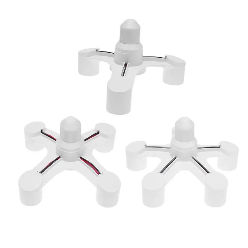 3 in 1/4 in 1/5 in 1 E27 to E27 Base Socket Splitter LED Light Lamp Bulb Adapter Holder Lighting Accessories
3 in 1/4 in 1/5 in 1 E27 to E27 Base Socket Splitter LED Light Lamp Bulb Adapter Holder Lighting Accessories