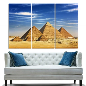 3Panel The Pyramids Of Egypt Picture Modern Abstract Painting print On Canvas Wall Art Home Decoration Unframed
3Panel The Pyramids Of Egypt Picture Modern Abstract Painting print On Canvas Wall Art Home Decoration Unframed