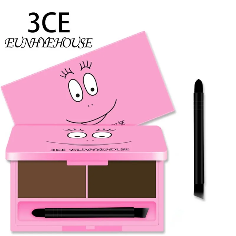 3CE Eunhye House BARBAPAPA Eyebrow Powder Eye Brow Palette Cosmetics Makeup Tools Double Color with Eyebrow Brush
3CE Eunhye House BARBAPAPA Eyebrow Powder Eye Brow Palette Cosmetics Makeup Tools Double Color with Eyebrow Brush
