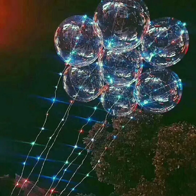 10set 18/24inch Clear Bubble Balloon With Led Strip Copper Wire Luminous Led Balloons For wedding Decor Birthday Party Supplies
10set 18/24inch Clear Bubble Balloon With Led Strip Copper Wire Luminous Led Balloons For wedding Decor Birthday Party Supplies