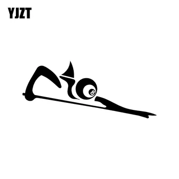 YJZT 14cm*5.8cm Cartoon POOL SHARK Vinyl High-quality Car Sticker Decoration Decal Black Silver C11-0380
YJZT 14cm*5.8cm Cartoon POOL SHARK Vinyl High-quality Car Sticker Decoration Decal Black Silver C11-0380