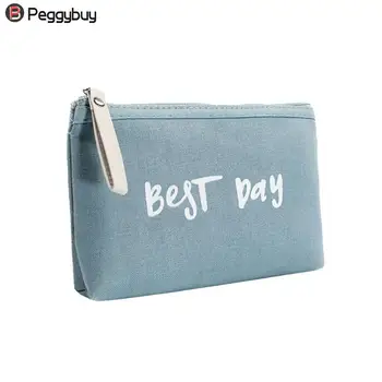 Fashion Women Portable Letter Print Clutch Cosmetics Storage Pouch Makeup Bags Girls Canvas Portable Cosmetics Casual Bag
Fashion Women Portable Letter Print Clutch Cosmetics Storage Pouch Makeup Bags Girls Canvas Portable Cosmetics Casual Bag
