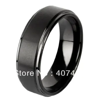 Free Shipping Cheap Price Jewelry USA Brazil Russia Hot Sales His/Her 8MM Flat Top Brushed Black Tungsten Ring Mens Wedding Band 
Free Shipping Cheap Price Jewelry USA Brazil Russia Hot Sales His/Her 8MM Flat Top Brushed Black Tungsten Ring Mens Wedding Band