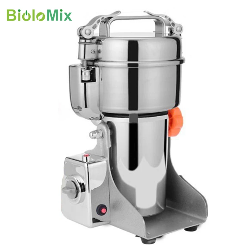 700g Swing Type Electric Grains Herbal Powder Miller Dry Food Grinder Machine high speed Intelligent Spices Cereals Crusher
700g Swing Type Electric Grains Herbal Powder Miller Dry Food Grinder Machine high speed Intelligent Spices Cereals Crusher