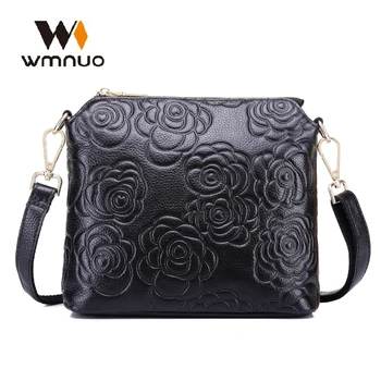 Wmnuo Brand Shoulder Bags Women Soft Flower Cow Leather Female Evening Bag Handbags Fashion Large Capacity Crossbody Bags Hot
Wmnuo Brand Shoulder Bags Women Soft Flower Cow Leather Female Evening Bag Handbags Fashion Large Capacity Crossbody Bags Hot