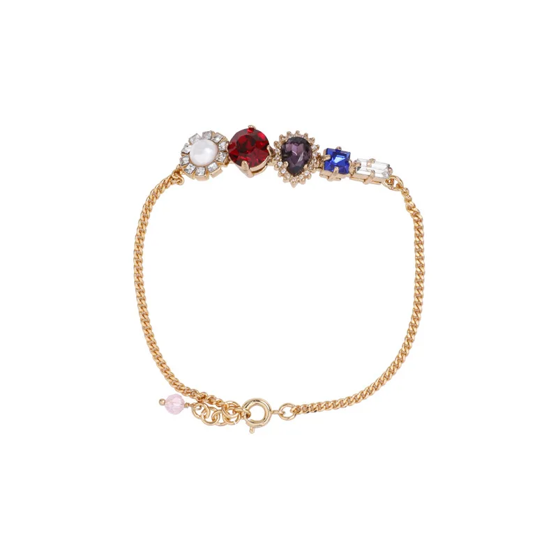 European American original new style Imitation pearl colorful cubic tear drop fashion bracelet women hot sale
European American original new style Imitation pearl colorful cubic tear drop fashion bracelet women hot sale