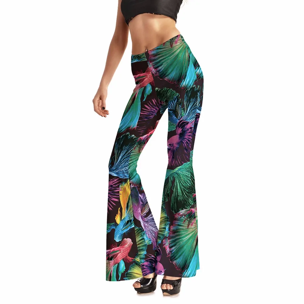 New S To 4XL Plus Size Casual Flare Pants Multi color Fur Printing Fashion Women Bell-bottom Pants Hip Hop Geometric Black Pant
New S To 4XL Plus Size Casual Flare Pants Multi color Fur Printing Fashion Women Bell-bottom Pants Hip Hop Geometric Black Pant