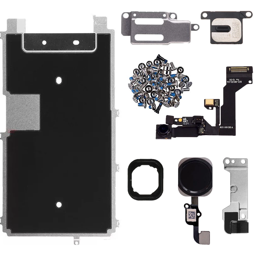 HOUSTMUST Full Set lcd parts For iPhone 6s 6s Plus Full LCD Display Repair Parts Front Camera Ear Speaker Plate home button
HOUSTMUST Full Set lcd parts For iPhone 6s 6s Plus Full LCD Display Repair Parts Front Camera Ear Speaker Plate home button