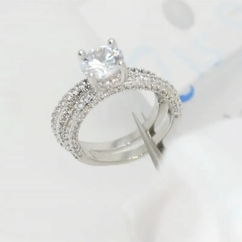 Couple Engagement Diamant Ring Set for Little Girl Princess White CZ Full Carved Round Cut Sparkling Stone Wedding Rings Gift
Couple Engagement Diamant Ring Set for Little Girl Princess White CZ Full Carved Round Cut Sparkling Stone Wedding Rings Gift