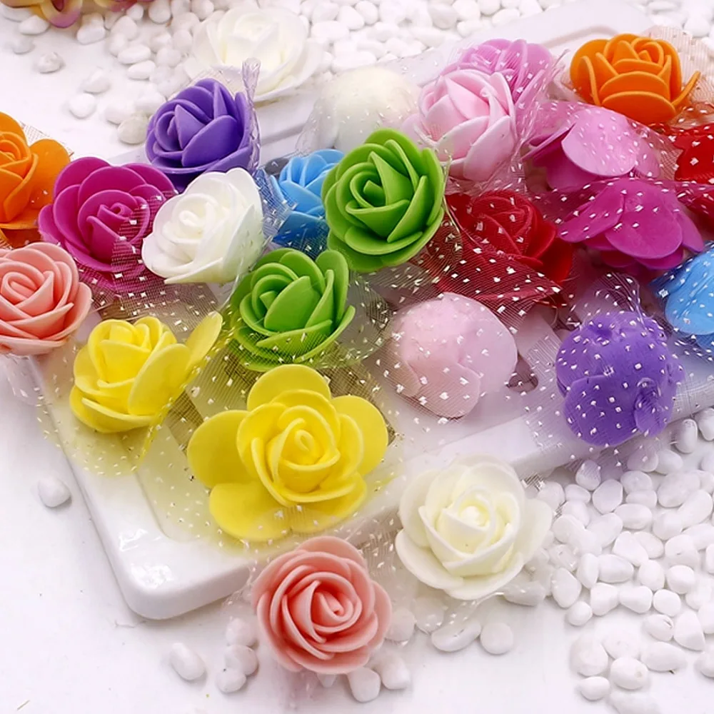 144pcs Mini Foam Rose Artificial Flowers For Home Wedding Car Decoration DIY Pompom Wreath Decorative Bridal Flower Fake Flower
144pcs Mini Foam Rose Artificial Flowers For Home Wedding Car Decoration DIY Pompom Wreath Decorative Bridal Flower Fake Flower
