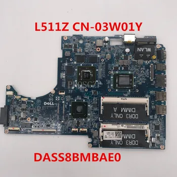 Free shipping For XPS 15Z L511Z Laptop motherboard CN-03W01Y 03W01Y 3W01Y DASS8BMBAE0 With SR04G I5-2410M CPU working well
Free shipping For XPS 15Z L511Z Laptop motherboard CN-03W01Y 03W01Y 3W01Y DASS8BMBAE0 With SR04G I5-2410M CPU working well