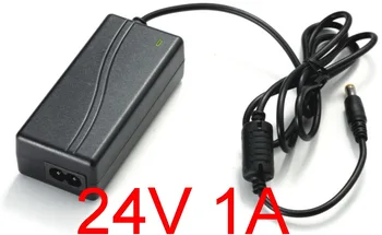 10PCS High quality IC solutions AC 100V-240V DC 24V 1A 24W Switch power supply, LED adapter, 5.5mm*2.1-2.5mm
10PCS High quality IC solutions AC 100V-240V DC 24V 1A 24W Switch power supply, LED adapter, 5.5mm*2.1-2.5mm
