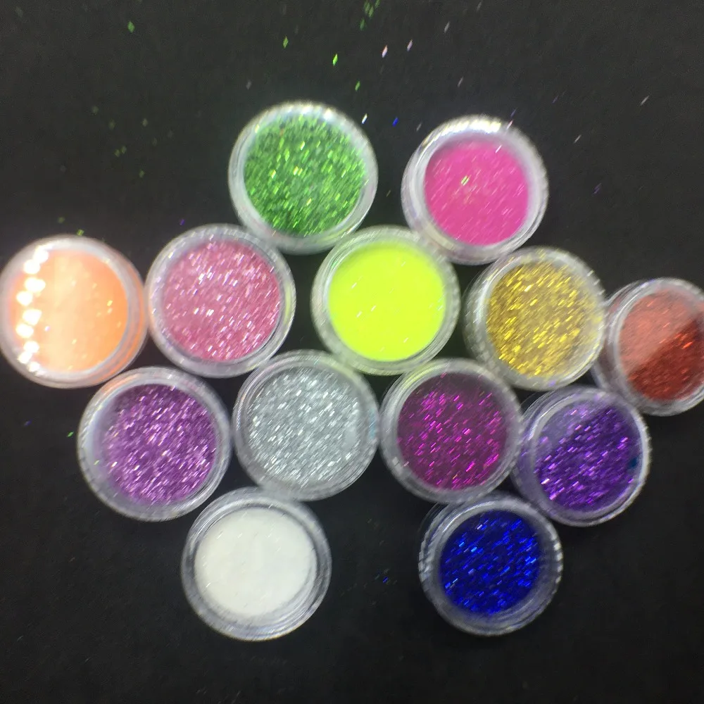 Nail art shiny box mixed color 13 design, glass powder, hot fashion, nail, flashing powder, nail decoration
Nail art shiny box mixed color 13 design, glass powder, hot fashion, nail, flashing powder, nail decoration