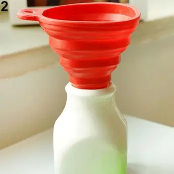 Portable Foldable Collapsible Home Kitchen Convenient Tool Silicone Hopper Funnel Kitchen Tools Set
Portable Foldable Collapsible Home Kitchen Convenient Tool Silicone Hopper Funnel Kitchen Tools Set