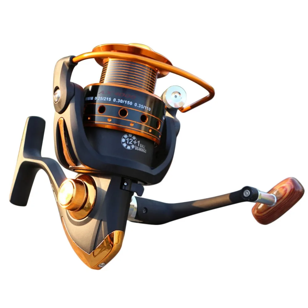 New Fishing Reels Jigging Full Metal Spinning Reels AX 500/6000 12BB 5.2: 1 Fishing Reels Spinning Fishing Tools Accessories
New Fishing Reels Jigging Full Metal Spinning Reels AX 500/6000 12BB 5.2: 1 Fishing Reels Spinning Fishing Tools Accessories