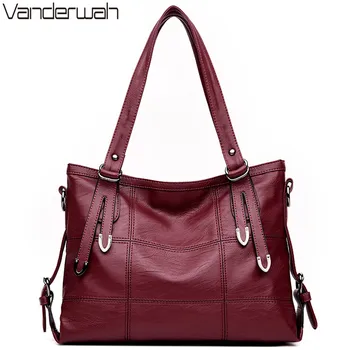 Top-Handle Bags For women 2018 Leather Luxury Handbags Women Bags Designer Women Crossbody Messenger Bag Casual Tote Sac A Main
Top-Handle Bags For women 2018 Leather Luxury Handbags Women Bags Designer Women Crossbody Messenger Bag Casual Tote Sac A Main