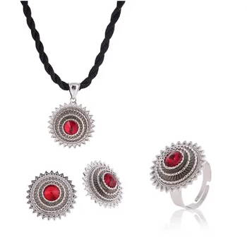New Arrival Golid FINISH Sliver Color Ethiopian Jewelry sets With Bule/Green/Red Stone African Gift Habesha Jewelry Gift
New Arrival Golid FINISH Sliver Color Ethiopian Jewelry sets With Bule/Green/Red Stone African Gift Habesha Jewelry Gift