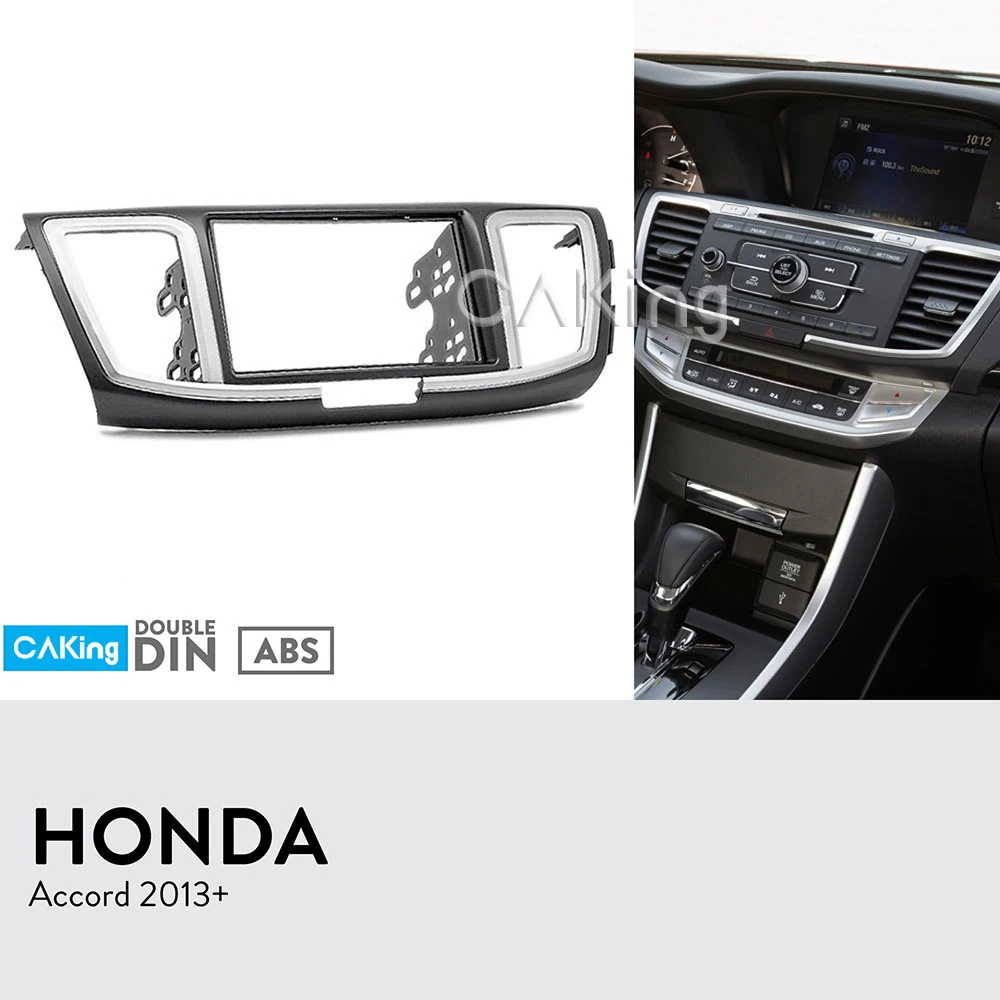 Double Din Car Fascia Radio Panel for Honda Accord 2013+ Audio Frame Dash Fitting Kit Facia Face Plate Adapter Cover Front Bezel
Double Din Car Fascia Radio Panel for Honda Accord 2013+ Audio Frame Dash Fitting Kit Facia Face Plate Adapter Cover Front Bezel