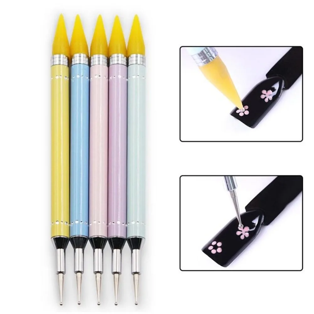 Dual-ended Nail Dotting Pen Crystal Beads Steel Handle Rhinestone Studs Picker Wax Pencil Manicure Nail Art Tool #288320
Dual-ended Nail Dotting Pen Crystal Beads Steel Handle Rhinestone Studs Picker Wax Pencil Manicure Nail Art Tool #288320