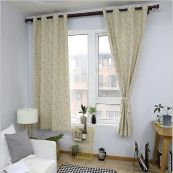 JUYANG. Pale blue small flowers curtains. Cotton linens print the living room blackout curtains. Pastoral style short curtains.
JUYANG. Pale blue small flowers curtains. Cotton linens print the living room blackout curtains. Pastoral style short curtains.
