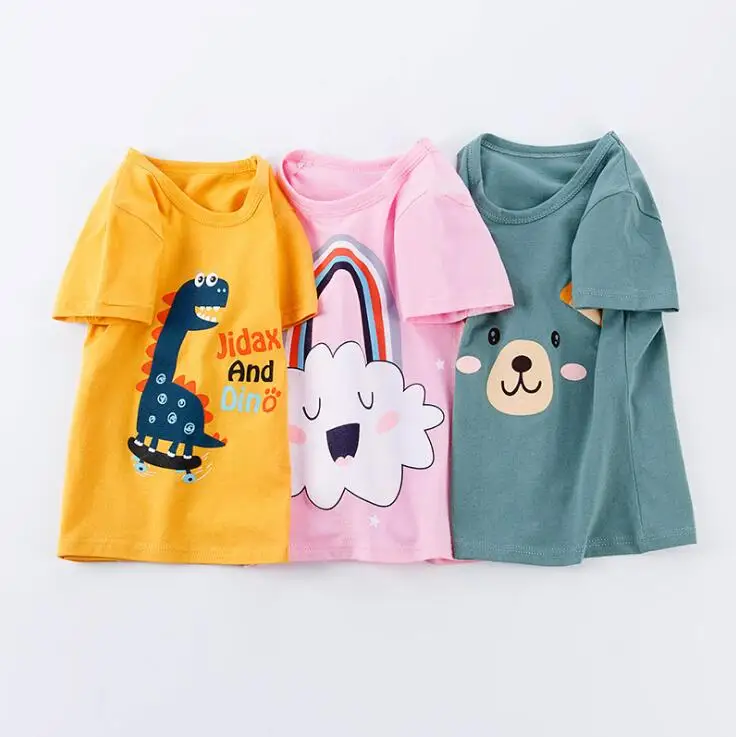 New 2019 boy's Gilrs t shirt popular cotton short-sleeved t-shirt printing children's cartoon gray kids boys child's clothes
New 2019 boy's Gilrs t shirt popular cotton short-sleeved t-shirt printing children's cartoon gray kids boys child's clothes