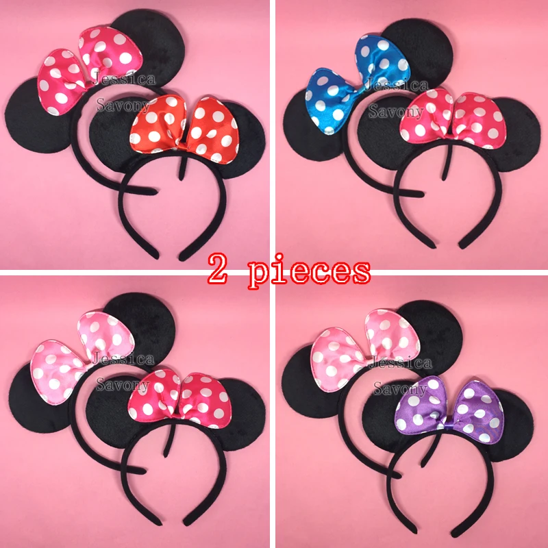 2pcs Red Bows Minnie Mouse Ears Party Kids Headbands Boys Girls Adult Mickey Mouse Hairband Birthday Supplies Party Accessories
2pcs Red Bows Minnie Mouse Ears Party Kids Headbands Boys Girls Adult Mickey Mouse Hairband Birthday Supplies Party Accessories