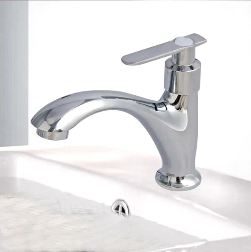 304 Stainless Single Cold Water Faucet Rust And Corrosion Resistance Bathroom Kitchen Steel Deck Mounted Sink Basin Faucet
304 Stainless Single Cold Water Faucet Rust And Corrosion Resistance Bathroom Kitchen Steel Deck Mounted Sink Basin Faucet