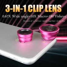 3 in 1 font b mobile b font font b phone b font Fisheye font b