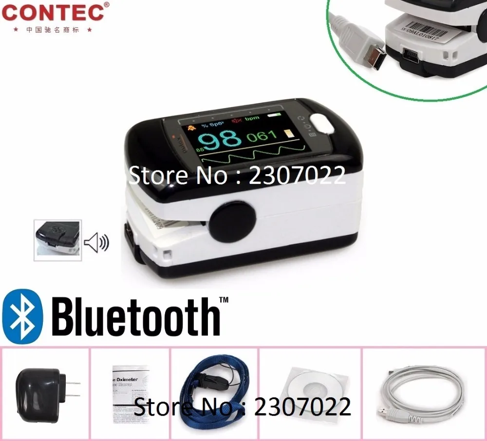 USA Stock, 2-5 days delivery, CONTEC CMS50EW Blue Tooth Color OLED Fingertip SPO2 Pulse Rate Oximeter Software USB Audio Alarm
USA Stock, 2-5 days delivery, CONTEC CMS50EW Blue Tooth Color OLED Fingertip SPO2 Pulse Rate Oximeter Software USB Audio Alarm