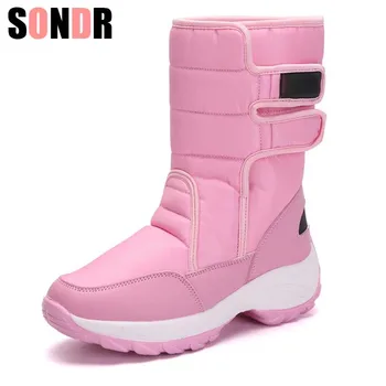 2019 Women snow boots platform winter boots thick plush waterproof non-slip boots women winter shoes botas mujer
2019 Women snow boots platform winter boots thick plush waterproof non-slip boots women winter shoes botas mujer