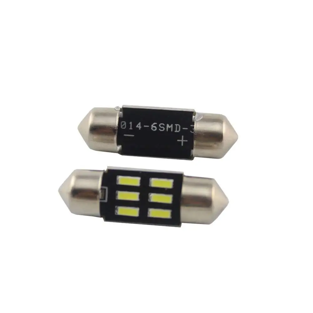 2x 12V White Car Auto 28mm 31mm 4014 Chip 6-SMD Reading Lights Festoon Dome Sun Visor Vanity Mirror LED Light Bulbs 6615F 3175
2x 12V White Car Auto 28mm 31mm 4014 Chip 6-SMD Reading Lights Festoon Dome Sun Visor Vanity Mirror LED Light Bulbs 6615F 3175