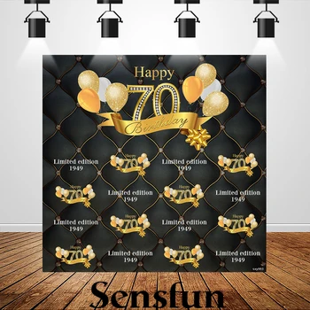 SXY933 Black Headboard Photography Backgrounds Personalised Diamond Gold 70th Birthday Backdrops fondo fotografía 150x220cm
SXY933 Black Headboard Photography Backgrounds Personalised Diamond Gold 70th Birthday Backdrops fondo fotografía 150x220cm