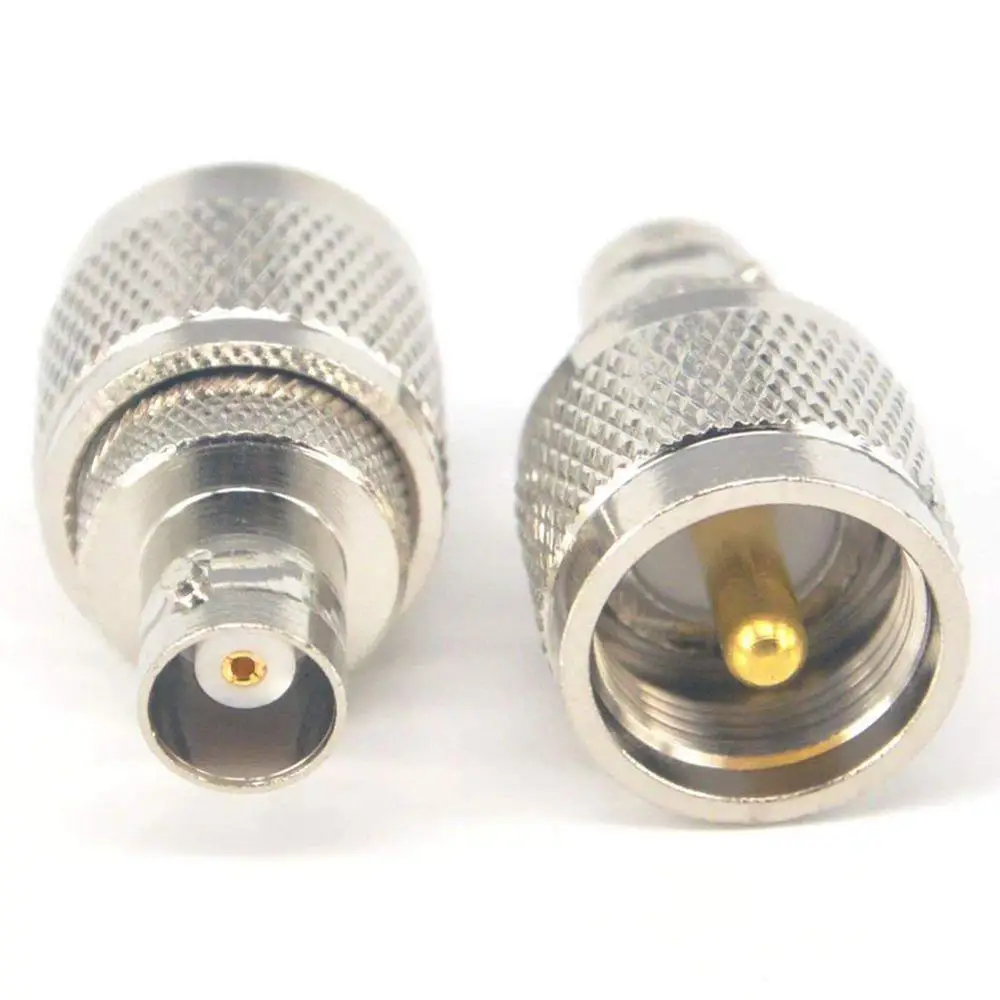 100PCS Top quality UHF Male PL259 PL-259 Plug to BNC Female Jack RF Coaxial Adapter Connector
100PCS Top quality UHF Male PL259 PL-259 Plug to BNC Female Jack RF Coaxial Adapter Connector