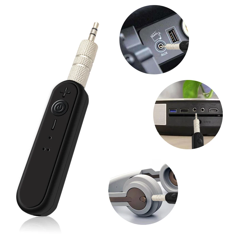 Portable Bluetooth Receiver 3.5mm Jack Audio Wireless Adapter Auto Aux Handsfree for Iphone Xiaomi Portable Bluetooth Adaptador
Portable Bluetooth Receiver 3.5mm Jack Audio Wireless Adapter Auto Aux Handsfree for Iphone Xiaomi Portable Bluetooth Adaptador