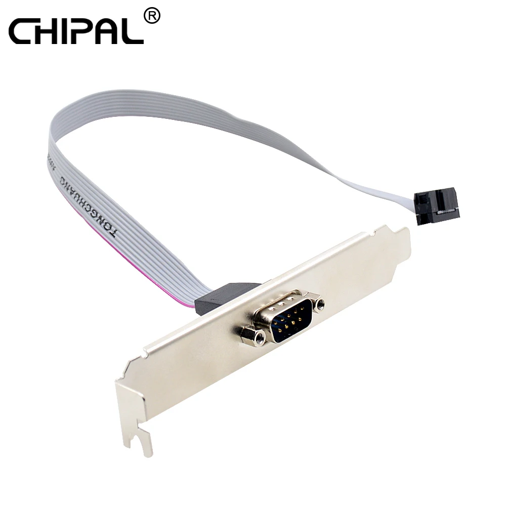 CHIPAL 9 контактный разъем мама для материнской платы RS232 DB9 Com порт ленточный