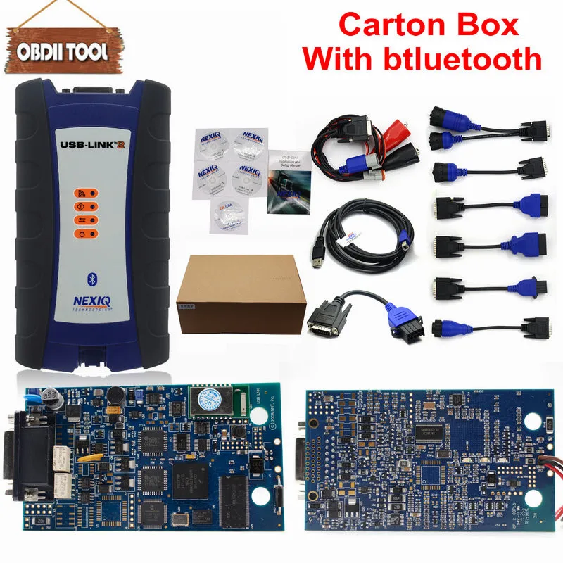 2019 NEXIQ 2 USB Link Diesel Truck Diagnostic Tool NEXIQ2 With Bluetooth for Heavy Duty Truck NEXIQ-2 +Software With Carton BOX
2019 NEXIQ 2 USB Link Diesel Truck Diagnostic Tool NEXIQ2 With Bluetooth for Heavy Duty Truck NEXIQ-2 +Software With Carton BOX