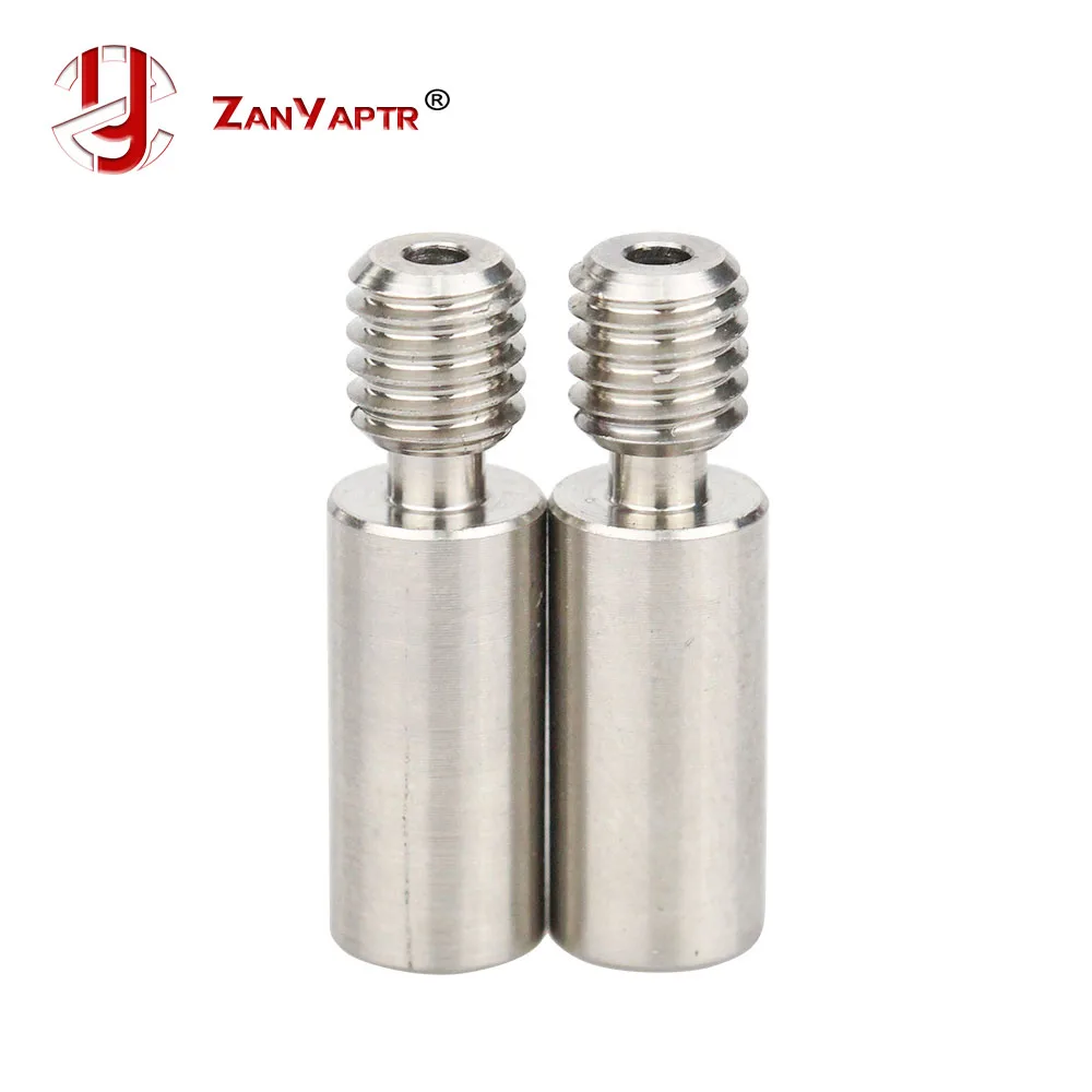 TC4 & Stainless Steel Double color mixing head nozzle throat with Teflon E3D Metal 1.75 & 3.0mm filament for 3D pinter
TC4 & Stainless Steel Double color mixing head nozzle throat with Teflon E3D Metal 1.75 & 3.0mm filament for 3D pinter