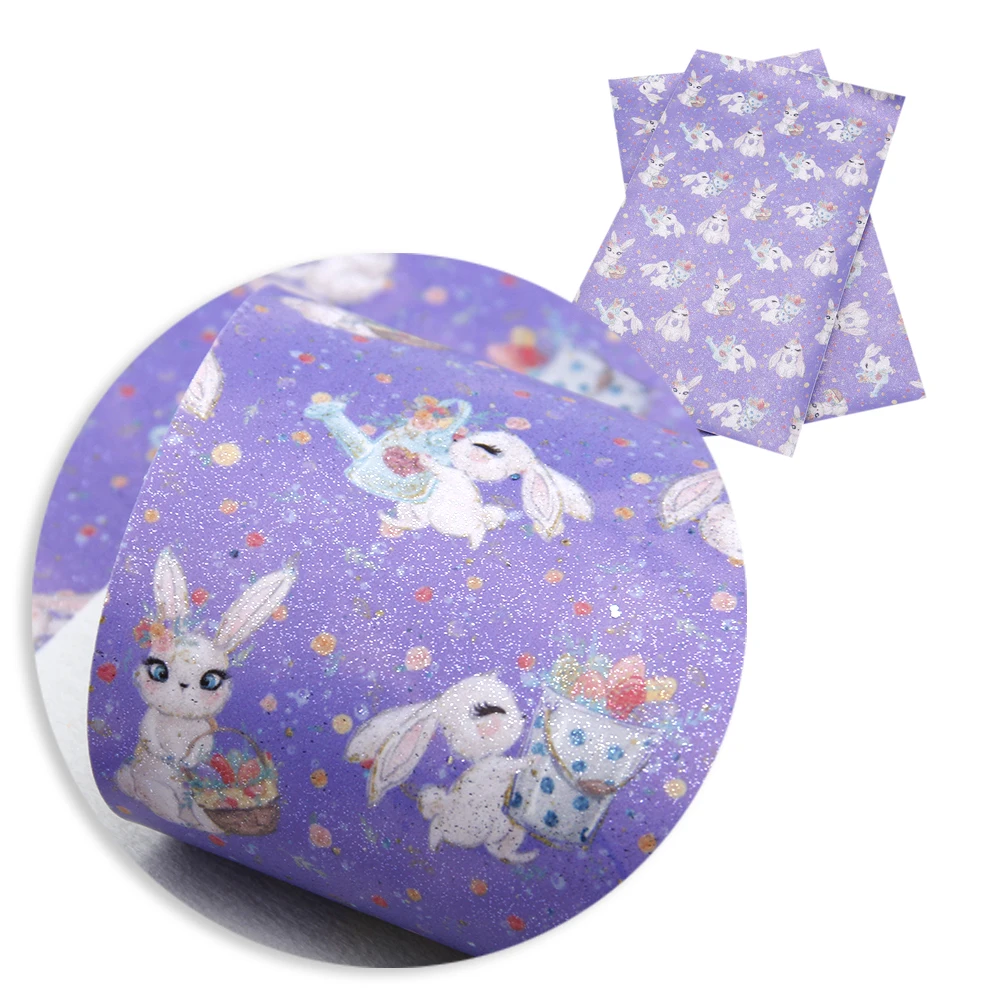 david angie 20*34cm Easter Rabbit Transparent Glitter Synthetic Leather DIY Sewing Garment HairBow Bags Material,1Yc6044
david angie 20*34cm Easter Rabbit Transparent Glitter Synthetic Leather DIY Sewing Garment HairBow Bags Material,1Yc6044