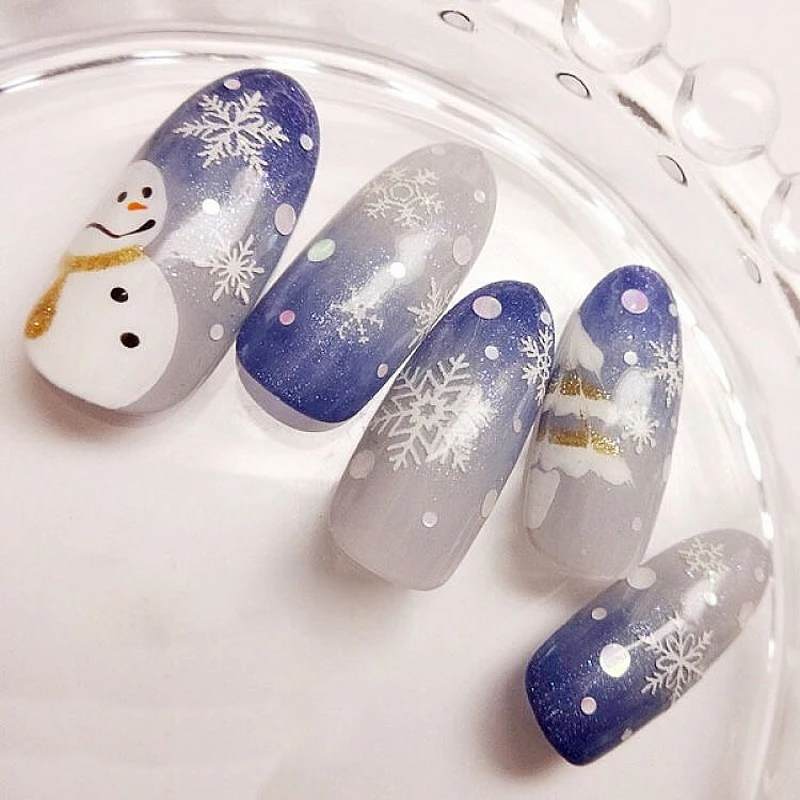 Nail Snowflake Sticker Christmas Snowflake 3D Ultra-thin Waterproof White Snowman Decoration Sticker
Nail Snowflake Sticker Christmas Snowflake 3D Ultra-thin Waterproof White Snowman Decoration Sticker