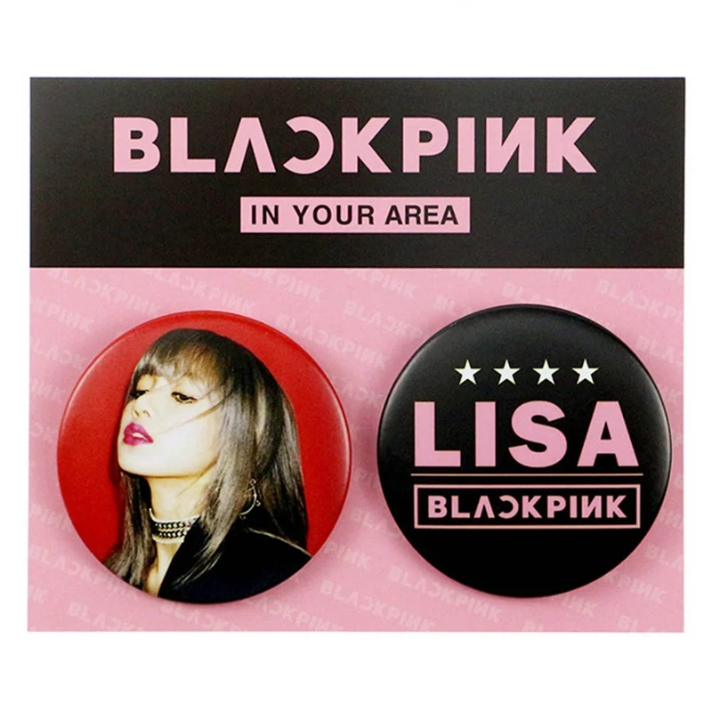 2pic/set Korean KPOP BLACKPINK Album Brooch Pin Badge Accessories For Clothes Hat Backpack Decoration Free Shipping
2pic/set Korean KPOP BLACKPINK Album Brooch Pin Badge Accessories For Clothes Hat Backpack Decoration Free Shipping