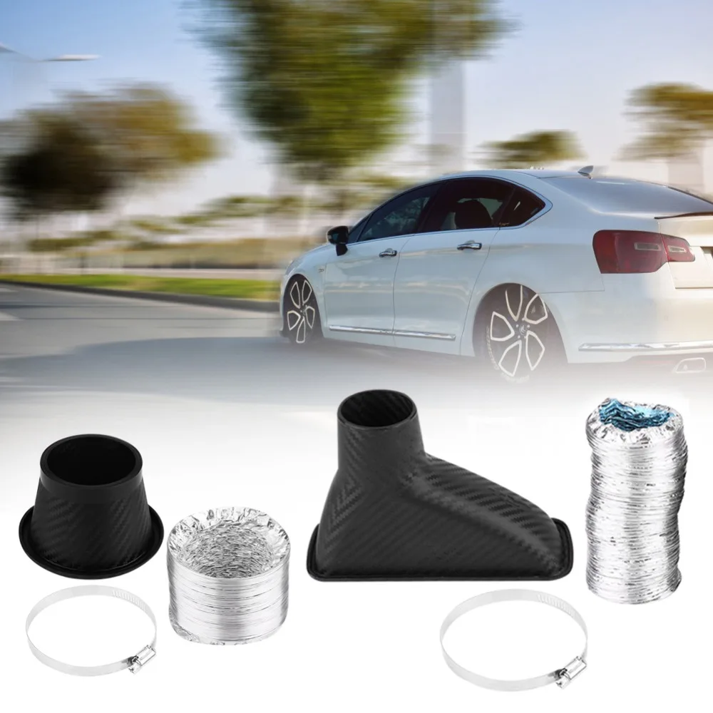 1Set Car Cold Air Intake System Kit Air filter Auto Front Bumper Turbo Air Intake Pipe Turbine Inlet Pipe Air Funnel Kit
1Set Car Cold Air Intake System Kit Air filter Auto Front Bumper Turbo Air Intake Pipe Turbine Inlet Pipe Air Funnel Kit