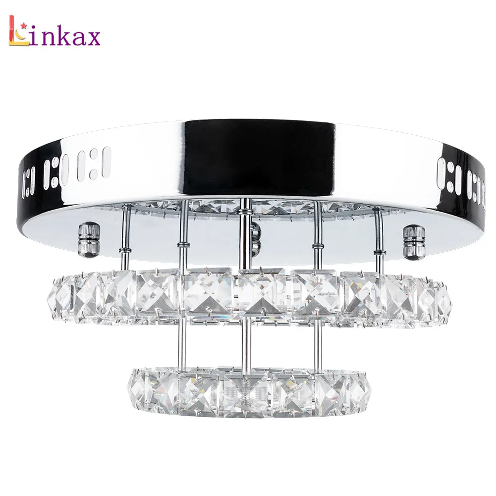 Modern Crystal LED Ceiling light Fixture For Indoor Lamp lamparas de techo Surface Mounting Ceiling Lamp For Bedroom Dining Room
Modern Crystal LED Ceiling light Fixture For Indoor Lamp lamparas de techo Surface Mounting Ceiling Lamp For Bedroom Dining Room
