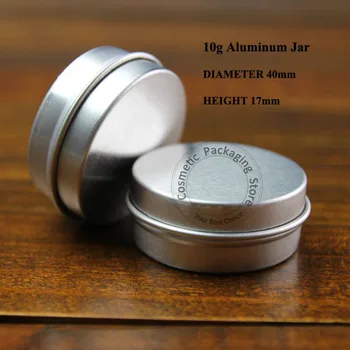 100pcs/lot Promotion 10g Aluminium Facial Cream Jar 1/3 Small Eyeshadow Vial Cosmetic Packaging Container Refillable Bottle
100pcs/lot Promotion 10g Aluminium Facial Cream Jar 1/3 Small Eyeshadow Vial Cosmetic Packaging Container Refillable Bottle