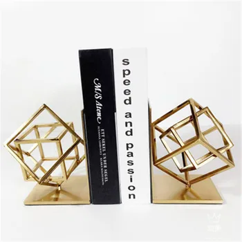 Nordic Golden Geometry Cube Iron Bookends Personality Study Room Book Shelf Ornaments Office Desktop Book End Decoration X1942
Nordic Golden Geometry Cube Iron Bookends Personality Study Room Book Shelf Ornaments Office Desktop Book End Decoration X1942