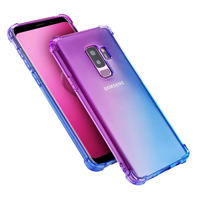 Gradient Phone Case for Samsung Galaxy S9 S10 Plus Case for Galaxy S10 Lite S10+ S9 Plus S10e Soft TPU Back Cover Gradient Color
Gradient Phone Case for Samsung Galaxy S9 S10 Plus Case for Galaxy S10 Lite S10+ S9 Plus S10e Soft TPU Back Cover Gradient Color