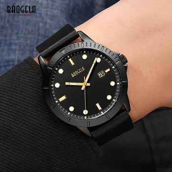 BAOGELA Men's Leisure Quartz Watches Fashion Clock Leather Strap Analogue Wristwatch Relogios Masculino 3ATM Waterproof BL1808
BAOGELA Men's Leisure Quartz Watches Fashion Clock Leather Strap Analogue Wristwatch Relogios Masculino 3ATM Waterproof BL1808