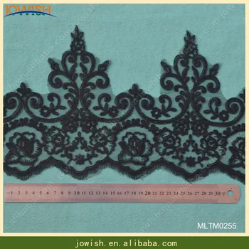 Black Embroidery cord Lace Trim Lace Accessories for dress lace Fabric trim with DIY 15 yard / lot 
Black Embroidery cord Lace Trim Lace Accessories for dress lace Fabric trim with DIY 15 yard / lot