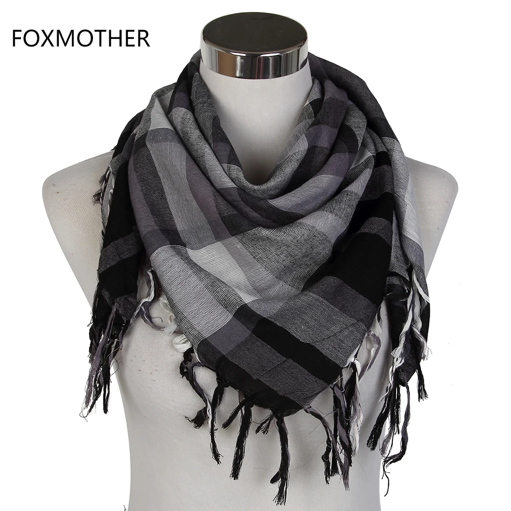 FOXMOTHER 2018 Male Grey White Multicolor Arab Keffiyeh Shemagh Military Plaid Square Scarves Mens
FOXMOTHER 2018 Male Grey White Multicolor Arab Keffiyeh Shemagh Military Plaid Square Scarves Mens