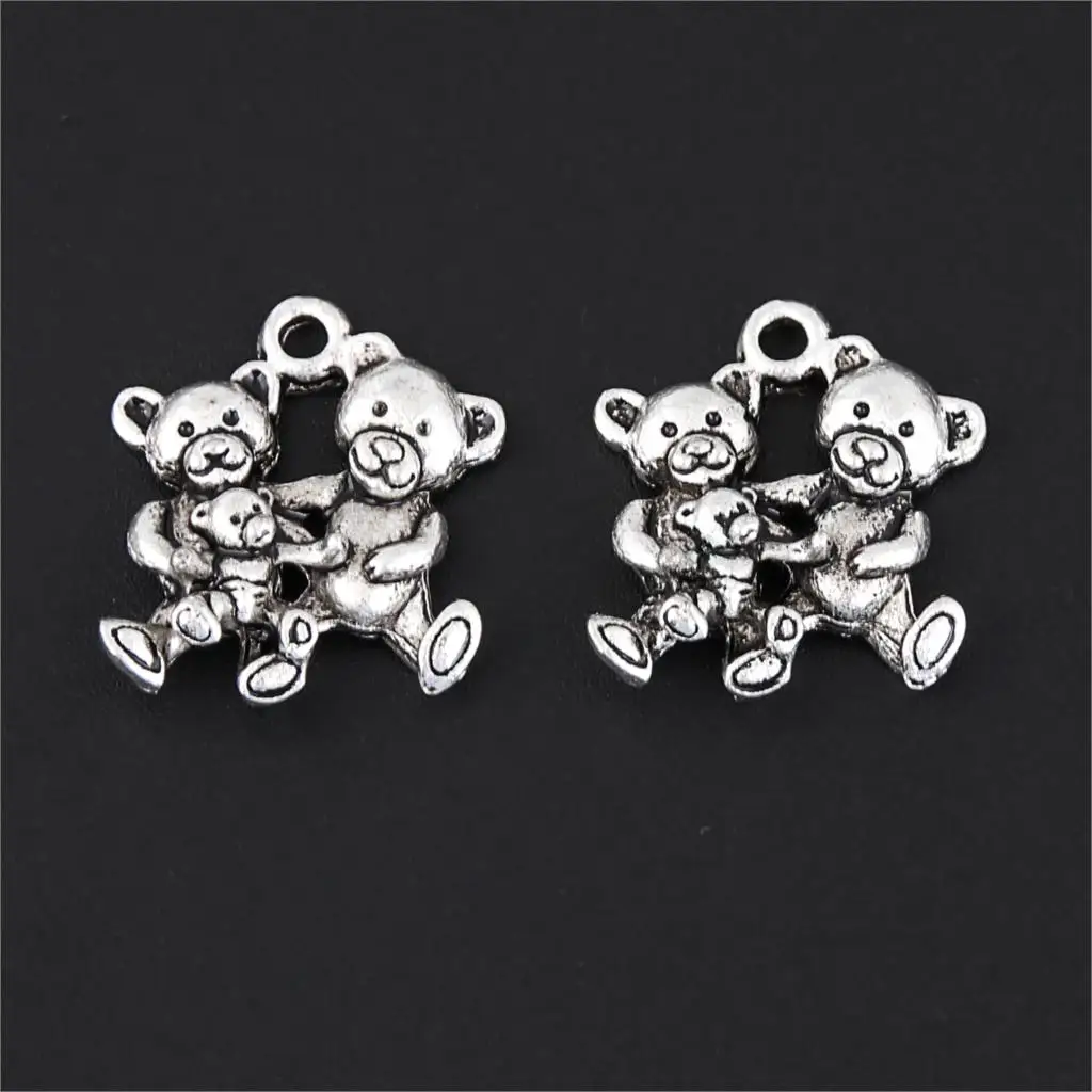 15Pcs Antique Sliver Baby Polar Bear Charms Family Love Pendant Making Bracelet Collier Parts Jewelry Supplies 18X19mm A3265
15Pcs Antique Sliver Baby Polar Bear Charms Family Love Pendant Making Bracelet Collier Parts Jewelry Supplies 18X19mm A3265